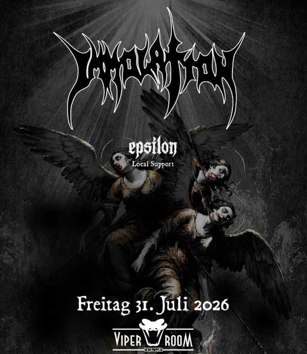 Immolation - Summer Descent Tour 2026 | Local Support: Epsilon